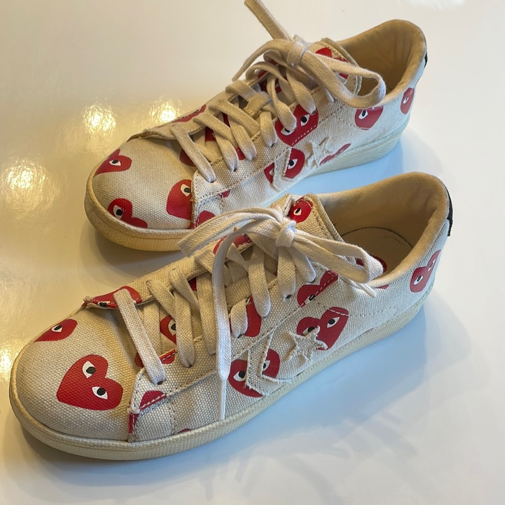Comme des Garçons x Converse low tops
